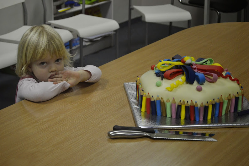 Picture, narodeninová torta farbičková, rc kramárik